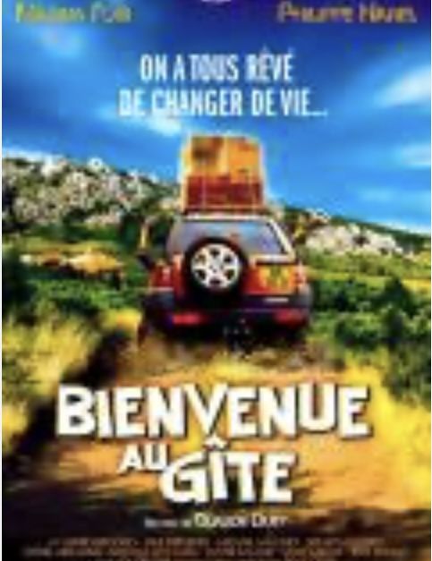 Affiche : BIENVENUE AU GITE